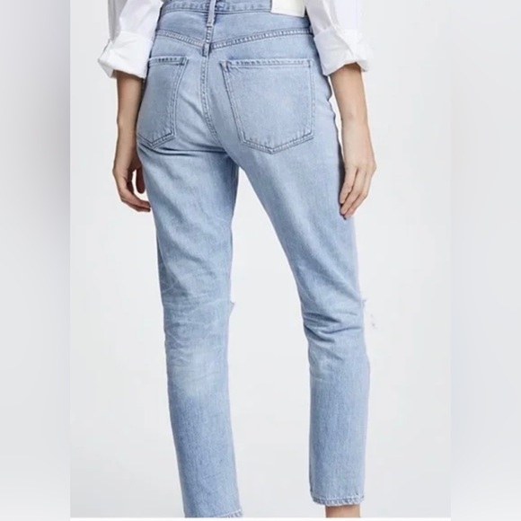 Citizens of Humanity Liya Crop Jeans in Torn 24 - Picture 2 of 8
